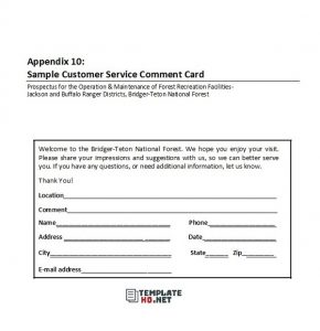 Five Advantages Of Using Comment Card For Your Customer